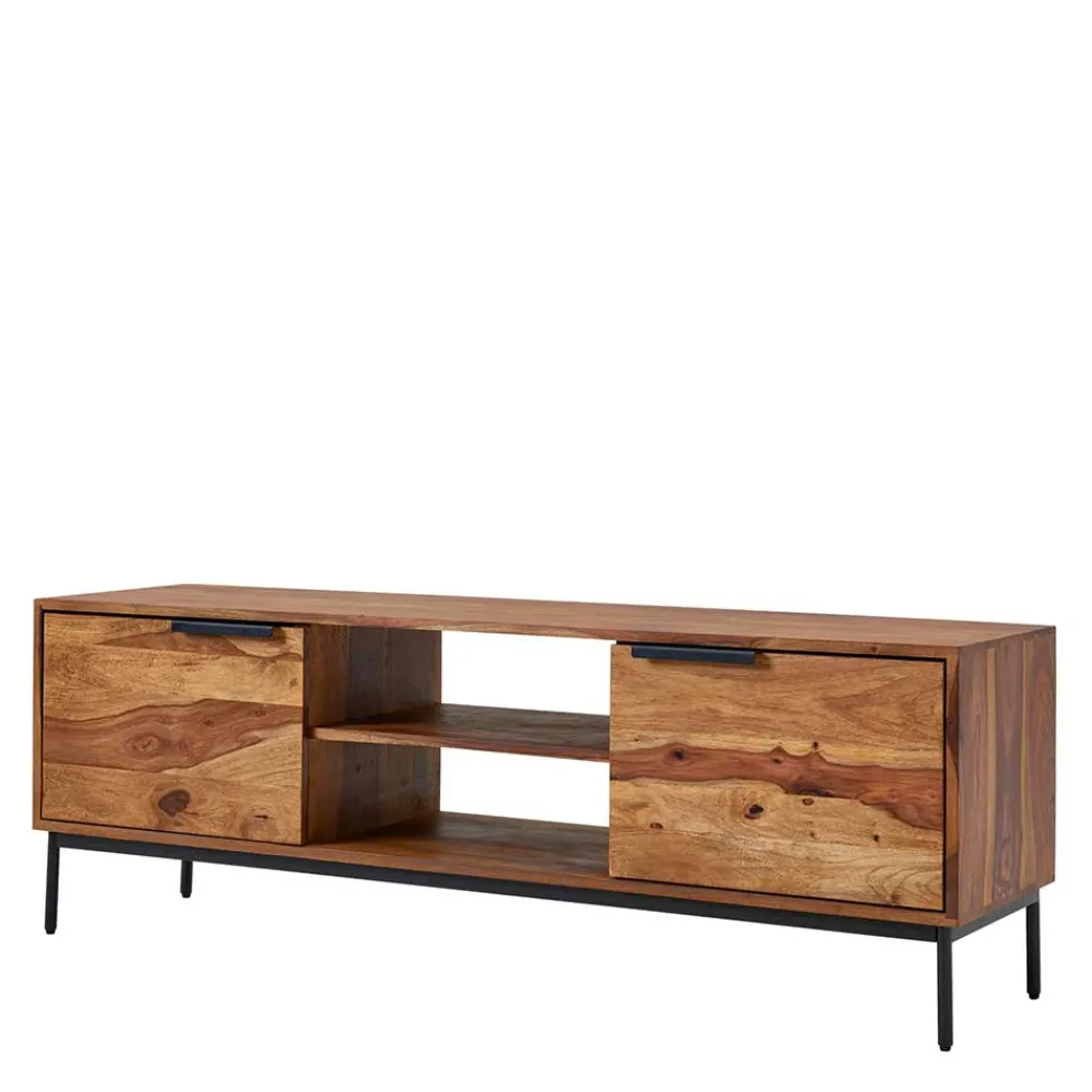 Wohnen Tv & Hifi-Möbel|Lowboards<TV Schrank aus Sheesham Massivholz - Placer