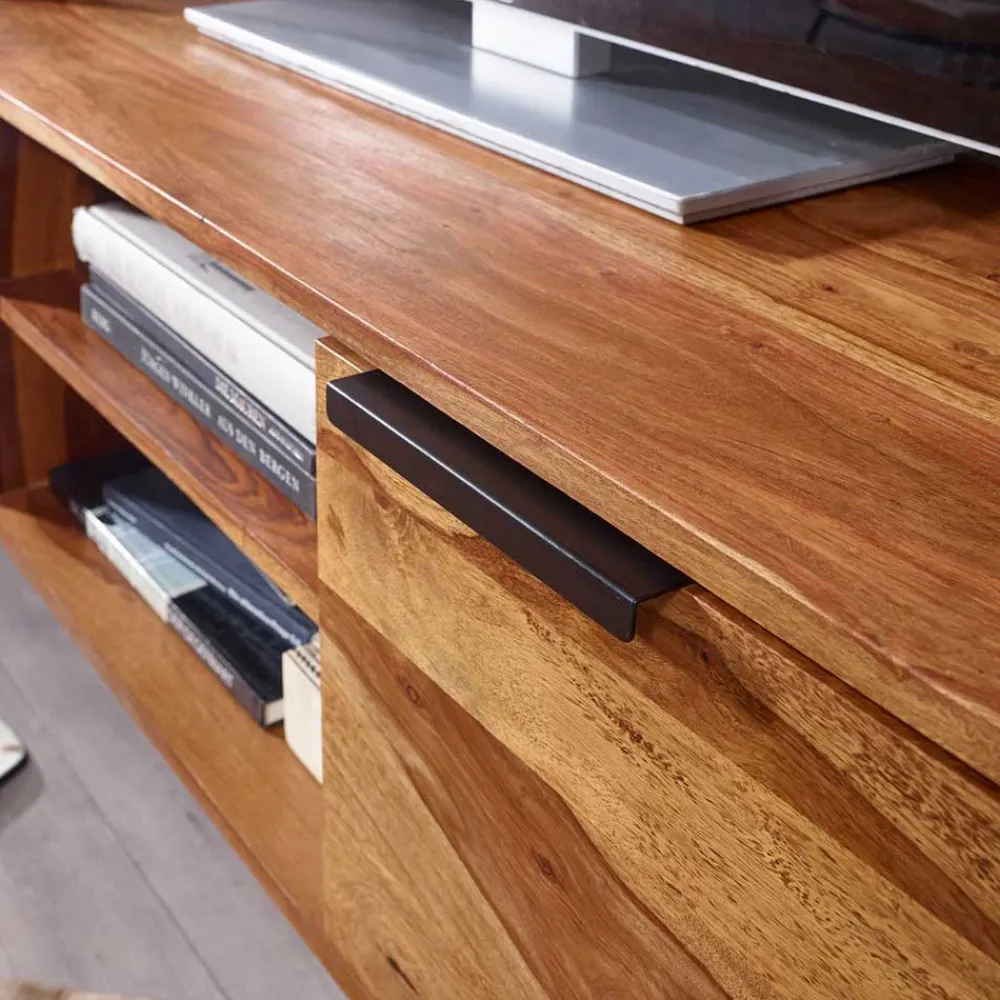 Wohnen Tv & Hifi-Möbel|Lowboards<TV Schrank aus Sheesham Massivholz - Placer