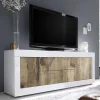 Wohnen Tv & Hifi-Möbel<TV Schrank in Holz verwittert - Olvenion
