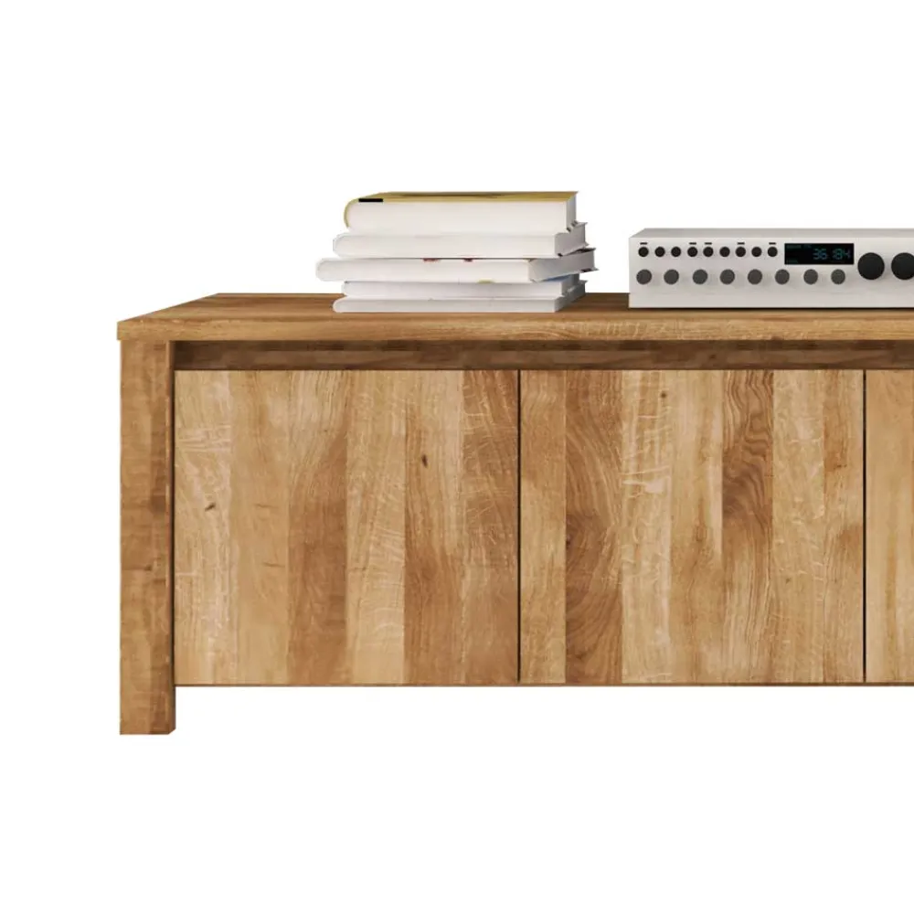 Wohnen Tv & Hifi-Möbel|Lowboards<TV Sideboard Nadalia aus Wildeiche Massivholz