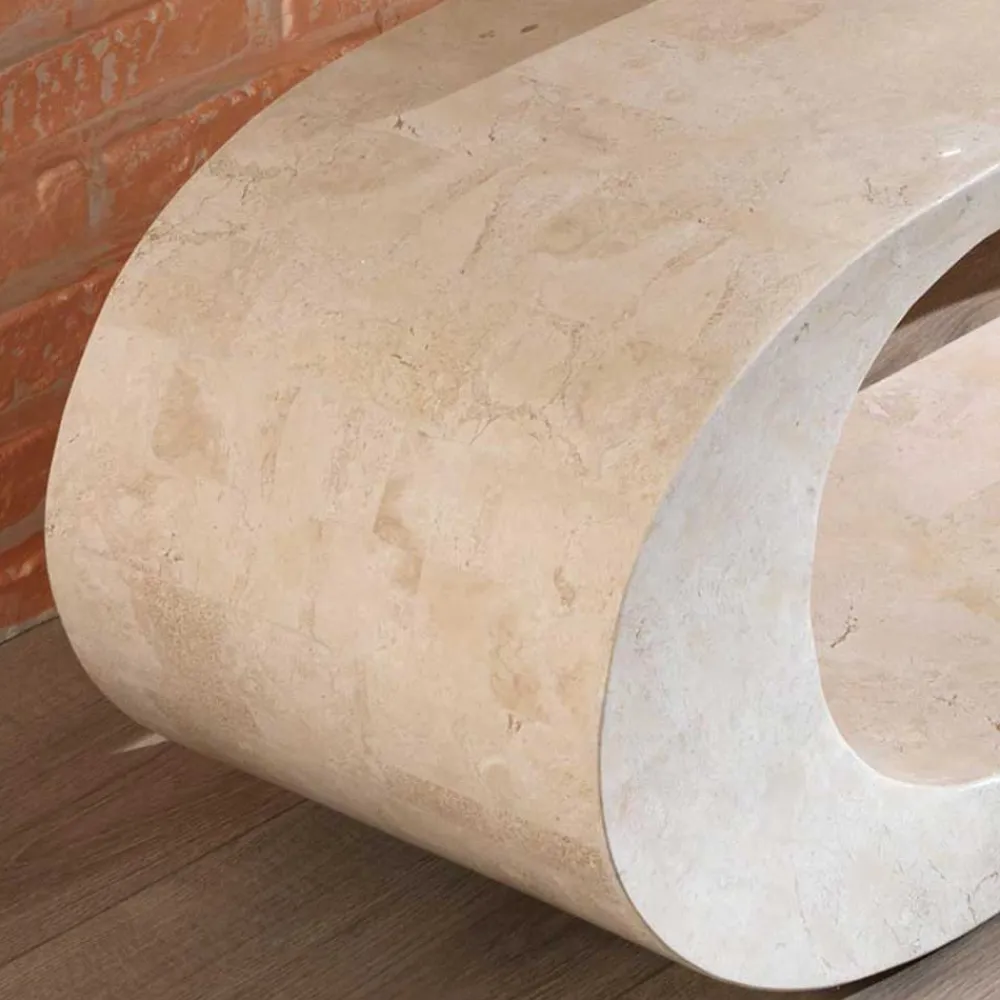 Wohnen Tv & Hifi-Möbel|Lowboards<TV Tisch Filicudia in Creme Weiß