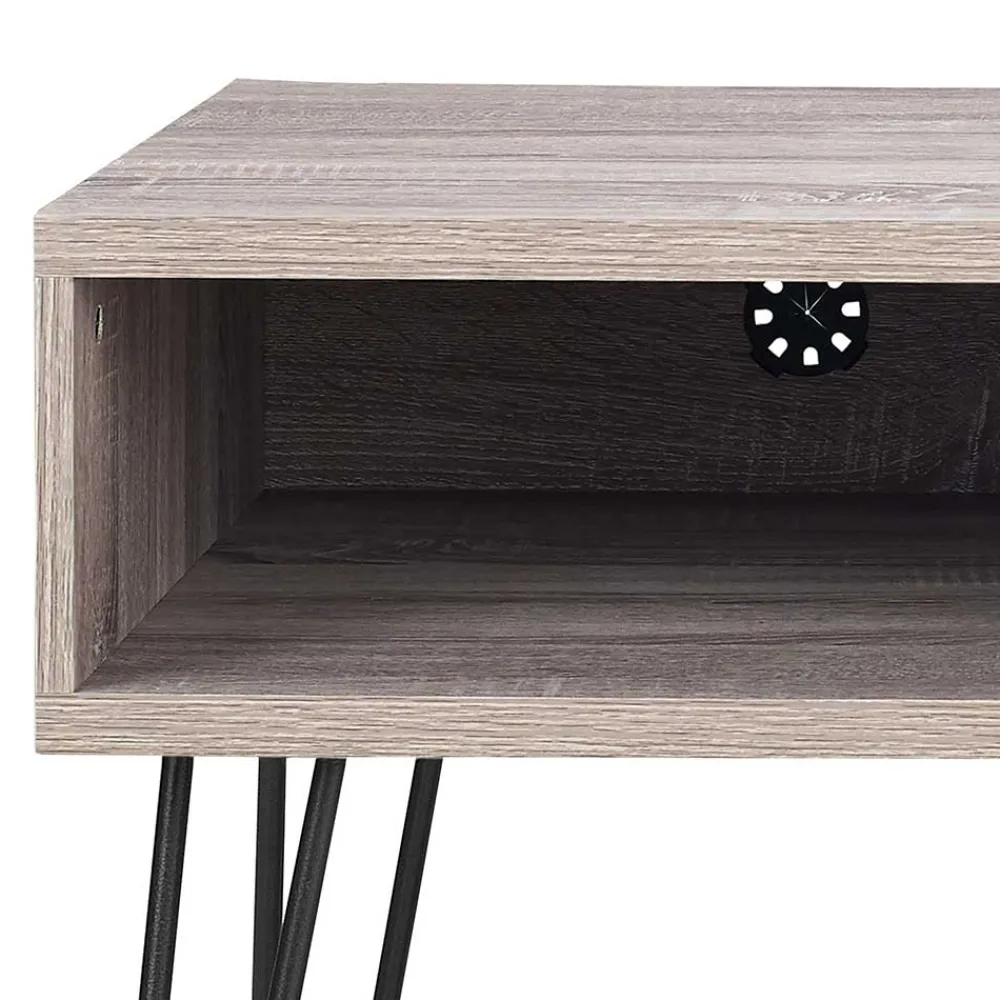 Wohnen Tv & Hifi-Möbel|Lowboards<TV Tisch in Schwarz - Hollabrunn