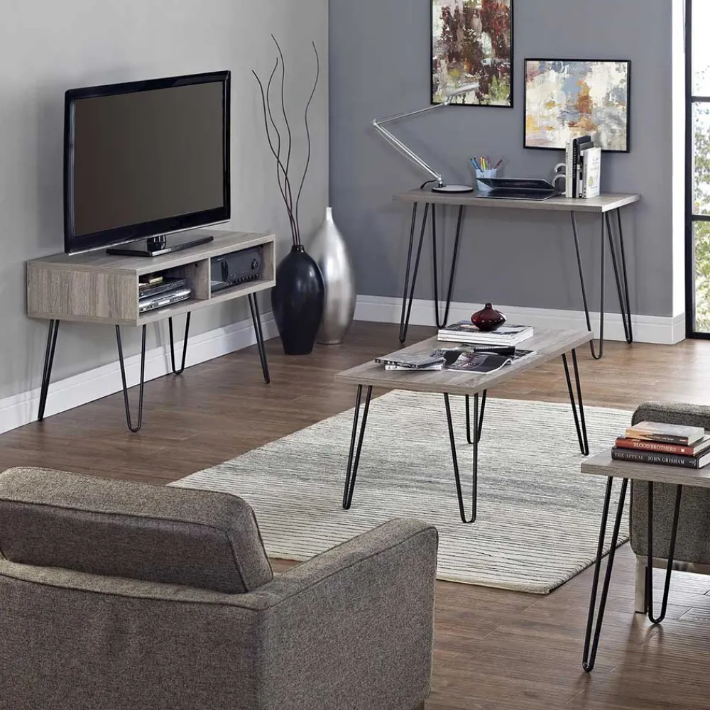 Wohnen Tv & Hifi-Möbel|Lowboards<TV Tisch in Schwarz - Hollabrunn