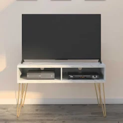 Wohnen Tv & Hifi-Möbel|Lowboards<TV Tisch mit zwei Gerätefächern - Tila