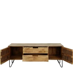 Wohnen Tv & Hifi-Möbel|Lowboards<TV Unterschrank aus Mangoholz in Sandfarben - Baina