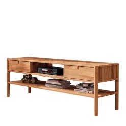 Wohnen Tv & Hifi-Möbel|Lowboards<TV Unterschrank aus Wildbuche Massivholz - Indrya