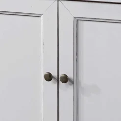 Wohnen Tv & Hifi-Möbel<TV Unterschrank für Ecke in Weiß - Zarinas