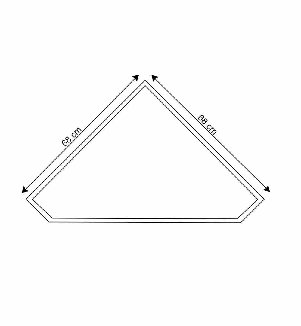 Wohnen Tv & Hifi-Möbel<TV Unterschrank für Ecke in Weiß - Zarinas