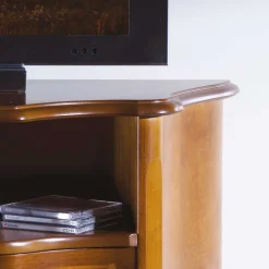 Wohnen Tv & Hifi-Möbel|Lowboards<TV Unterschrank im Barock Stil Dentro Nussbaumfarben