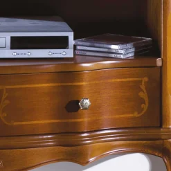 Wohnen Tv & Hifi-Möbel|Lowboards<TV Unterschrank im Barock Stil Dentro Nussbaumfarben
