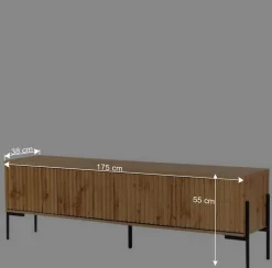 Wohnen Tv & Hifi-Möbel|Lowboards<TV Unterschrank im Skandi Design - Elastian