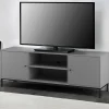 Wohnen Tv & Hifi-Möbel|Lowboards<TV Unterschrank in Grau mit Schwarz - Lagista