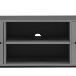 Wohnen Tv & Hifi-Möbel|Lowboards<TV Unterschrank in Grau mit Schwarz - Lagista