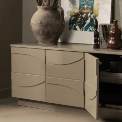 Wohnen Tv & Hifi-Möbel|Lowboards<TV Unterschrank in Schlammfarben - Ophra