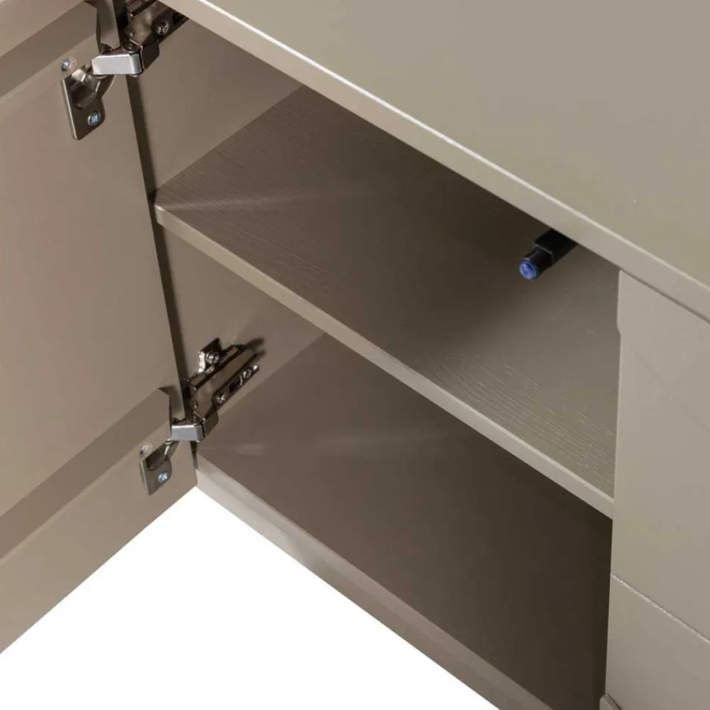 Wohnen Tv & Hifi-Möbel|Lowboards<TV Unterschrank in Schlammfarben - Ophra
