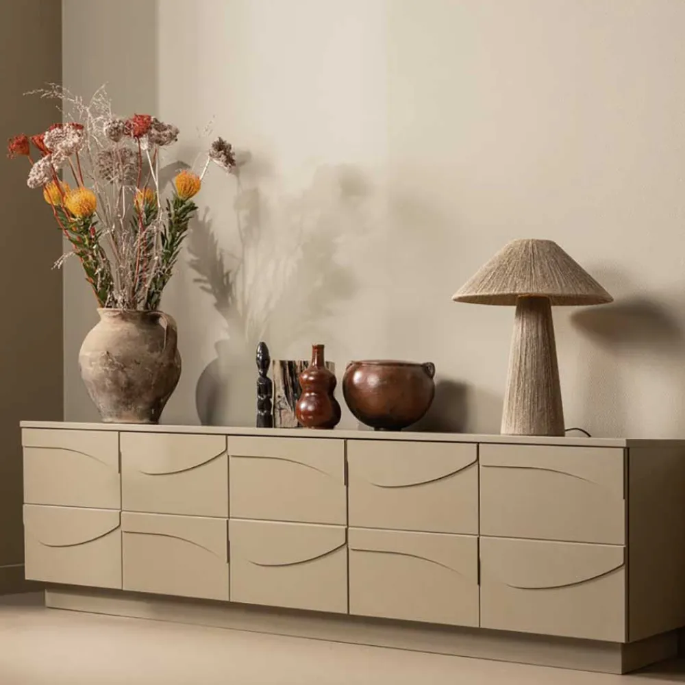 Wohnen Tv & Hifi-Möbel|Lowboards<TV Unterschrank in Schlammfarben - Ophra