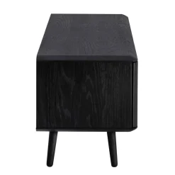 Wohnen Tv & Hifi-Möbel|Lowboards<TV Unterschrank in Schwarz aus Eiche - Arathan