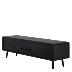 Wohnen Tv & Hifi-Möbel|Lowboards<TV Unterschrank in Schwarz aus Eiche - Arathan