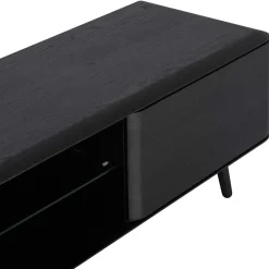 Wohnen Tv & Hifi-Möbel|Lowboards<TV Unterschrank in Schwarz aus Eiche - Arathan