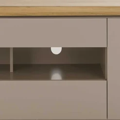 Wohnen Tv & Hifi-Möbel|Lowboards<TV Unterschrank in Taupe & Akazie - Anja