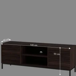 Wohnen Tv & Hifi-Möbel|Lowboards<TV Unterschrank in Walnuss Holzoptik - Teleska