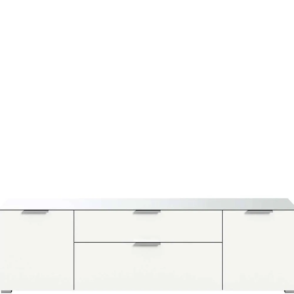 Wohnen Tv & Hifi-Möbel|Lowboards<TV Unterschrank in Weiß - Intiatos
