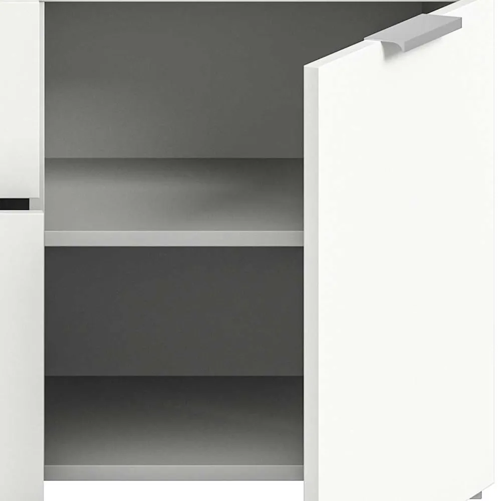 Wohnen Tv & Hifi-Möbel|Lowboards<TV Unterschrank in Weiß - Intiatos