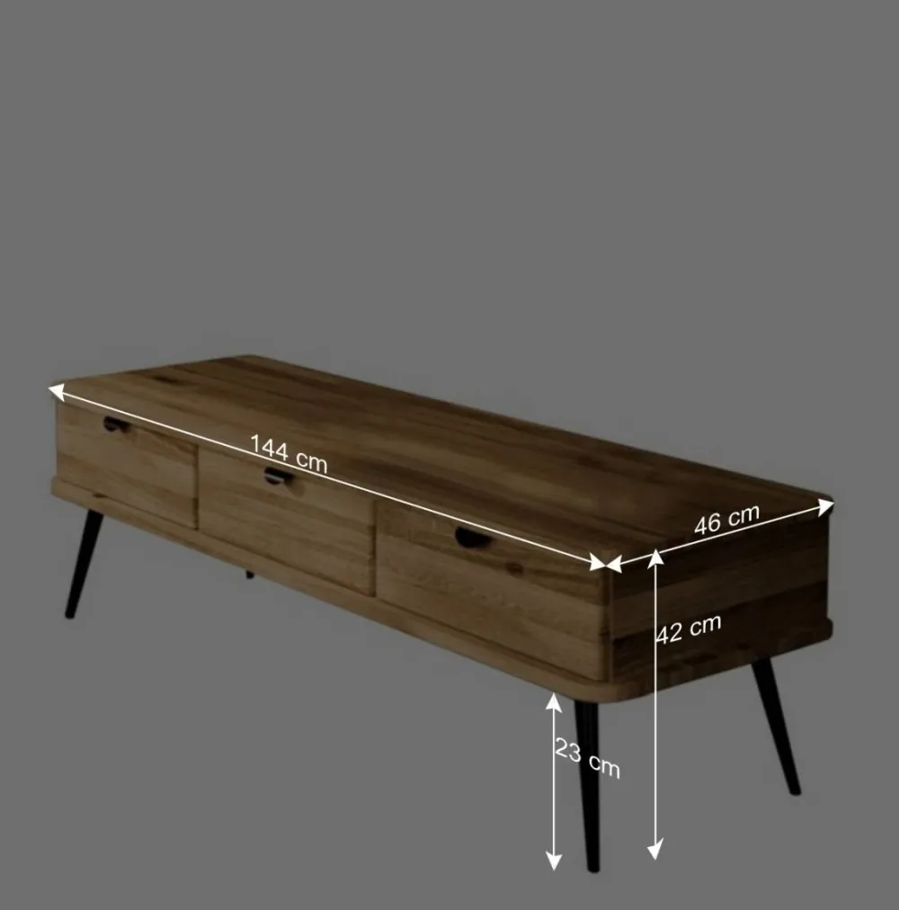 Wohnen Tv & Hifi-Möbel<TV Unterschrank mit drei Schubladen - Casarius