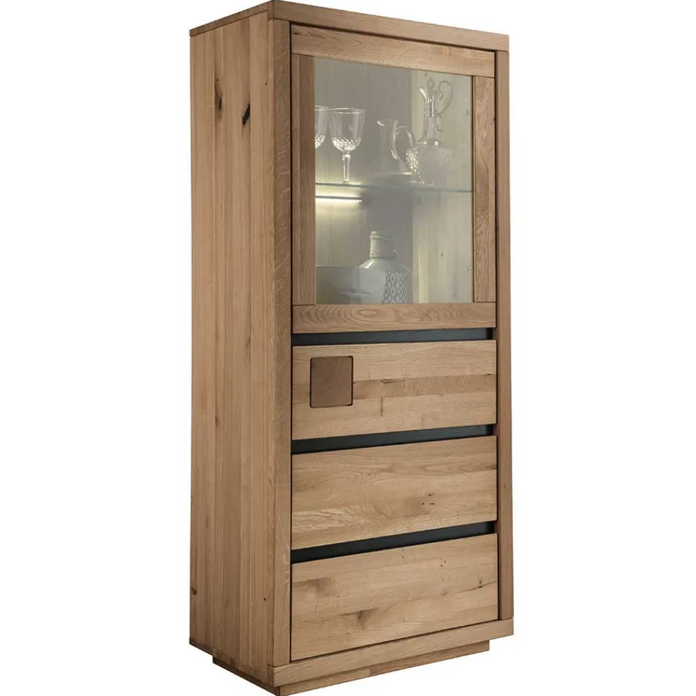 Wohnen Wohnwände<TV Wohnwand in modernem Design - Embleys (dreiteilig)