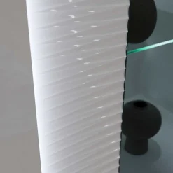 Wohnen Wohnwände<TV Wohnwand Möbel mit LED Set - Gomata (vierteilig)