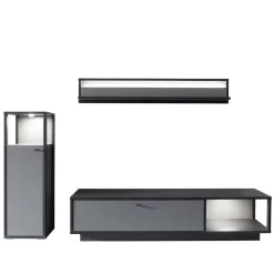 Wohnen Wohnwände<TV Wohnzimmermöbel Set - Ridona (dreiteilig)