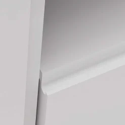 Wohnen Tv & Hifi-Möbel|Lowboards<TV-Board für die Ecke in Weiß & Gold - Patinca