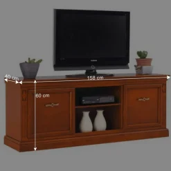 Wohnen Tv & Hifi-Möbel|Lowboards<TV-Kommode in Kirschbaumfarben - Manukau