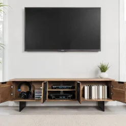 Wohnen Tv & Hifi-Möbel|Lowboards<TV-Lowboard aus Akazie Massivholz - Milo