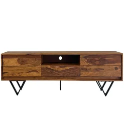 Wohnen Tv & Hifi-Möbel|Lowboards<TV-Lowboard aus Sheesham Massivholz - Jendras