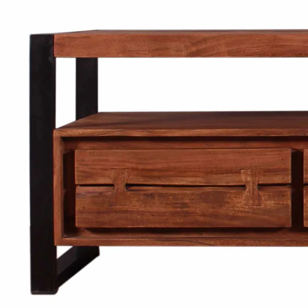 Wohnen Tv & Hifi-Möbel|Lowboards<TV-Lowboard Smantana im Industielook-Stil