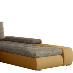 Wohnen Sofas<U-Design Wohnlandschaft in Beige und Ocker - Gravura