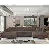 Wohnen Sofas<U-Design Wohnlandschaft mit Schlaffunktion - Klevani