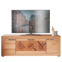 Wohnen Tv & Hifi-Möbel|Lowboards<Unterschrank für den Fernseher aus Kernbuche - Sarosca