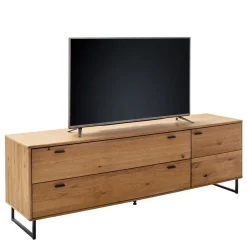 Wohnen Tv & Hifi-Möbel<Unterschrank für Fernseher mit zwei Schubladen & Tür - Flacona