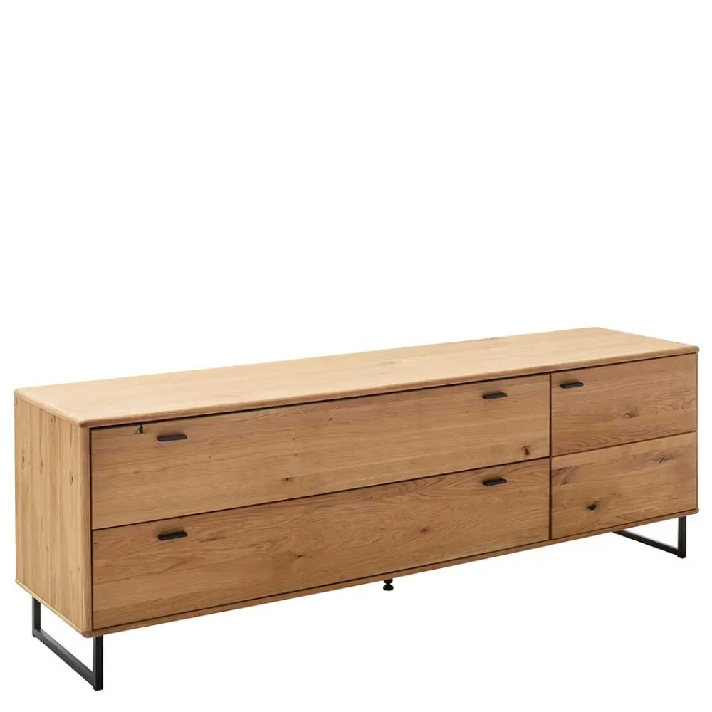 Wohnen Tv & Hifi-Möbel<Unterschrank für Fernseher mit zwei Schubladen & Tür - Flacona