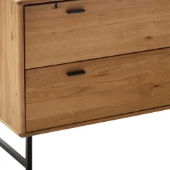 Wohnen Tv & Hifi-Möbel<Unterschrank für Fernseher mit zwei Schubladen & Tür - Flacona