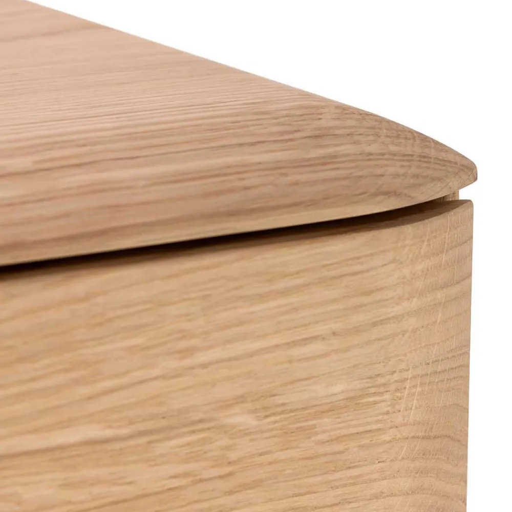 Wohnen Tv & Hifi-Möbel|Lowboards<Unterschrank für Fernseher aus Eiche Bianco - Bakaras
