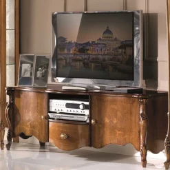 Wohnen Tv & Hifi-Möbel|Lowboards<Unterschrank für Fernseher in italienischem Design - Carlenna
