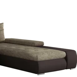Wohnen Sofas<U-Schlafcouch in Beige und Dunkelbraun - Driften