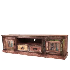 Wohnen Tv & Hifi-Möbel|Lowboards<Used Look TV Board aus Altholz Jamaica im Shabby Chic