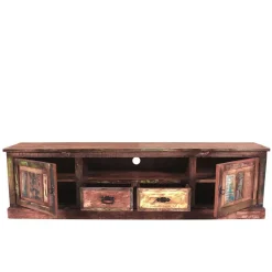 Wohnen Tv & Hifi-Möbel|Lowboards<Used Look TV Board aus Altholz Jamaica im Shabby Chic