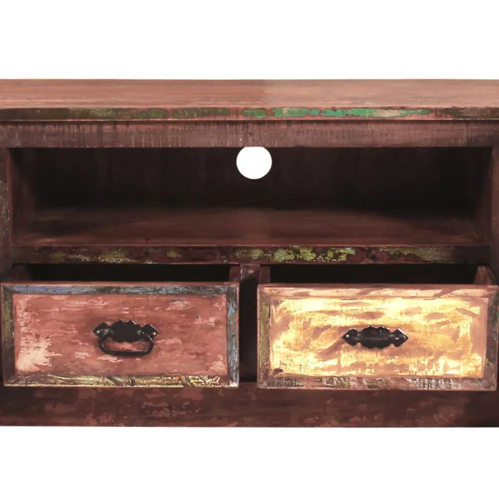 Wohnen Tv & Hifi-Möbel|Lowboards<Used Look TV Board aus Altholz Jamaica im Shabby Chic