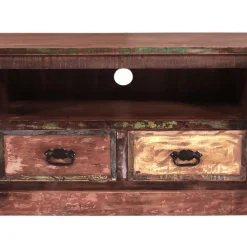 Wohnen Tv & Hifi-Möbel|Lowboards<Used Look TV Board aus Altholz Jamaica im Shabby Chic