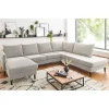 Wohnen Sofas<U-Sofa Wohnlandschaft in Creme - Bentema